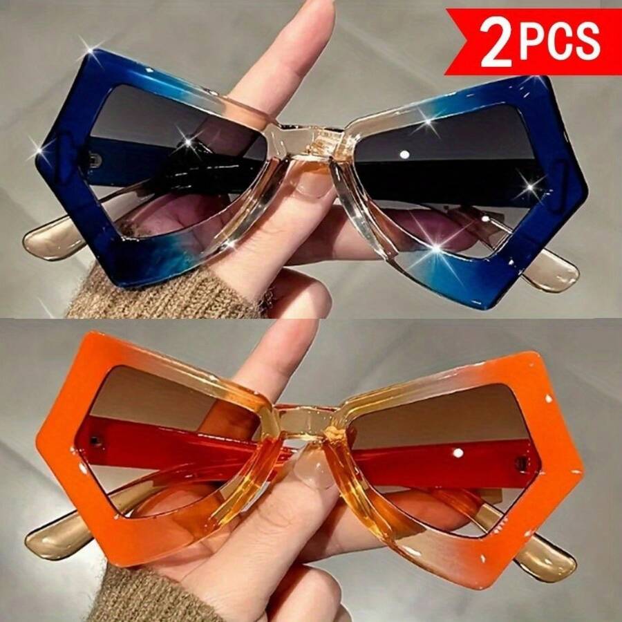 Zestaw dwuczęściowy, nieregula – Sunglasses Cat Eye recenzja i cena